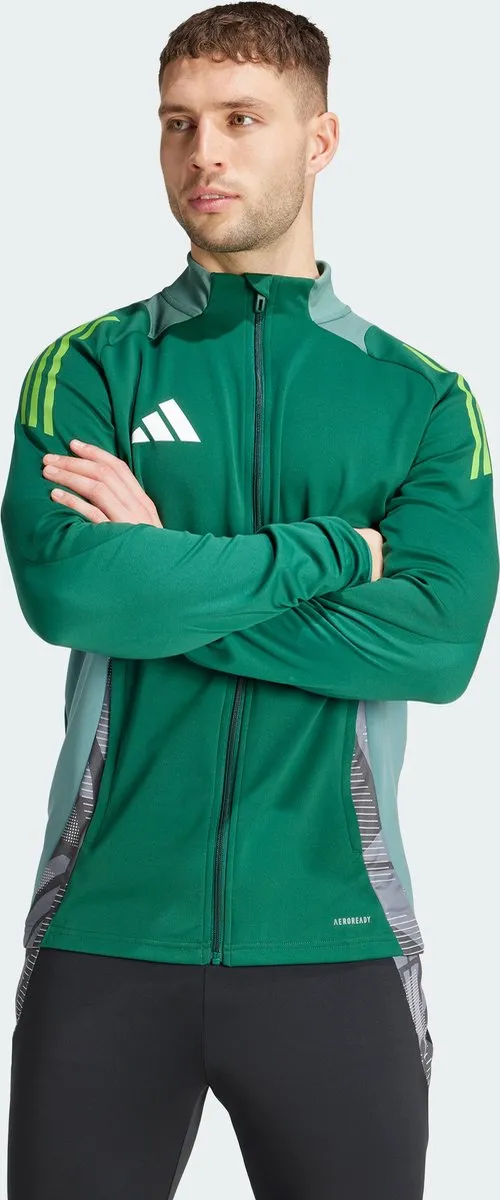 adidas Performance Tiro 24 Competition Trainingsjack - L - Groen