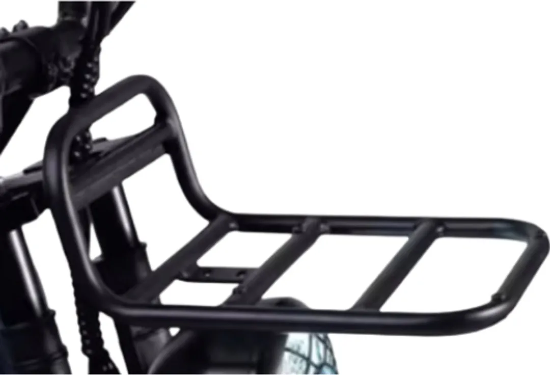 OUXI H9 Voorrek Bagagedrager - 1 Elektrische Fiets - Zwart