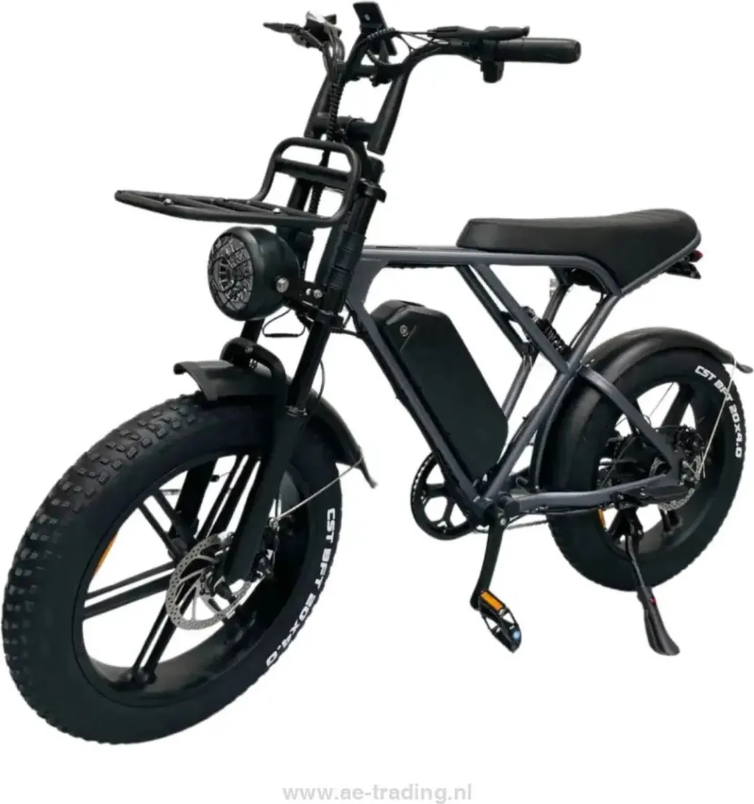 OUXI H9 Voorrek Bagagedrager - 1 Elektrische Fiets - Zwart