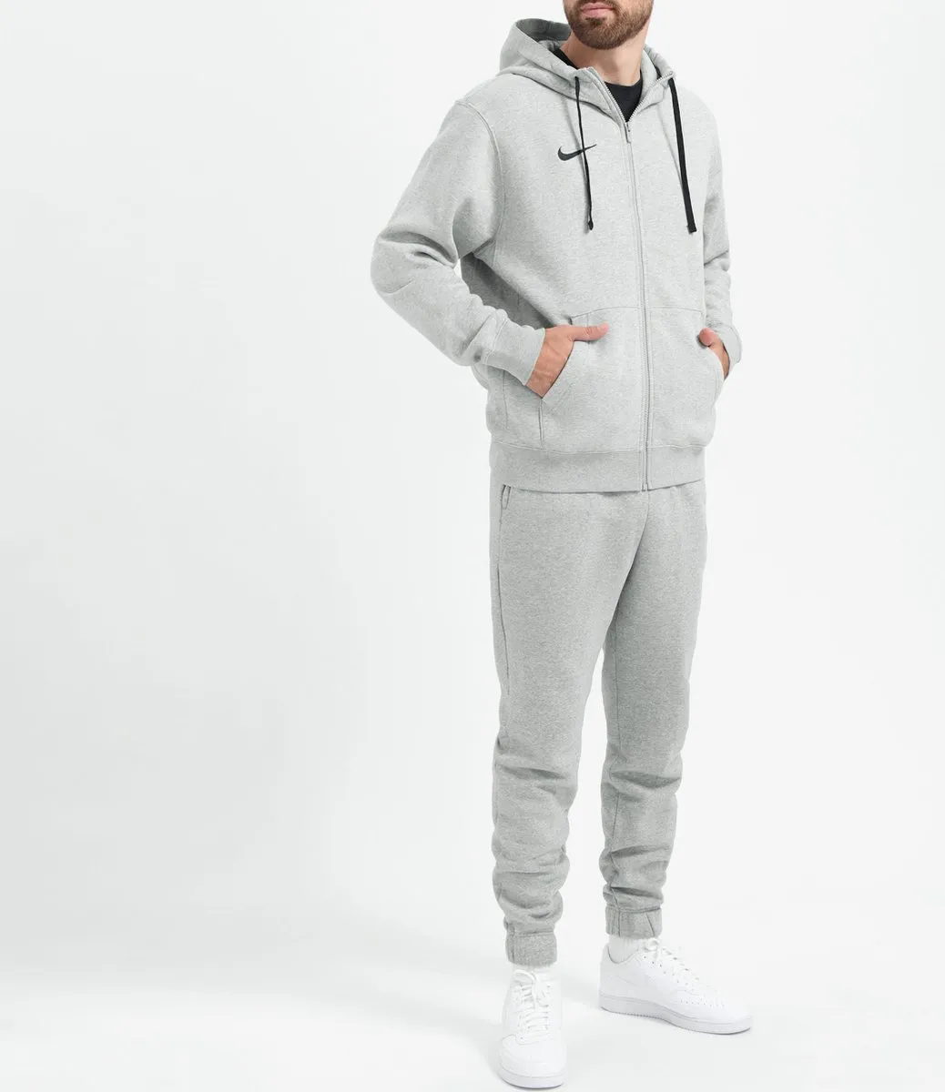 Nike Team Club 20 Fleece Full Zip Hoodie - M - Grijs
