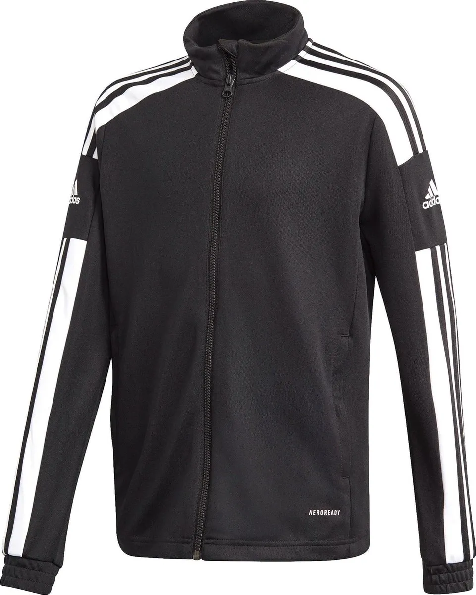 Adidas Squadra 21 Trainingsjack Junior 164 - Blauw/Wit
