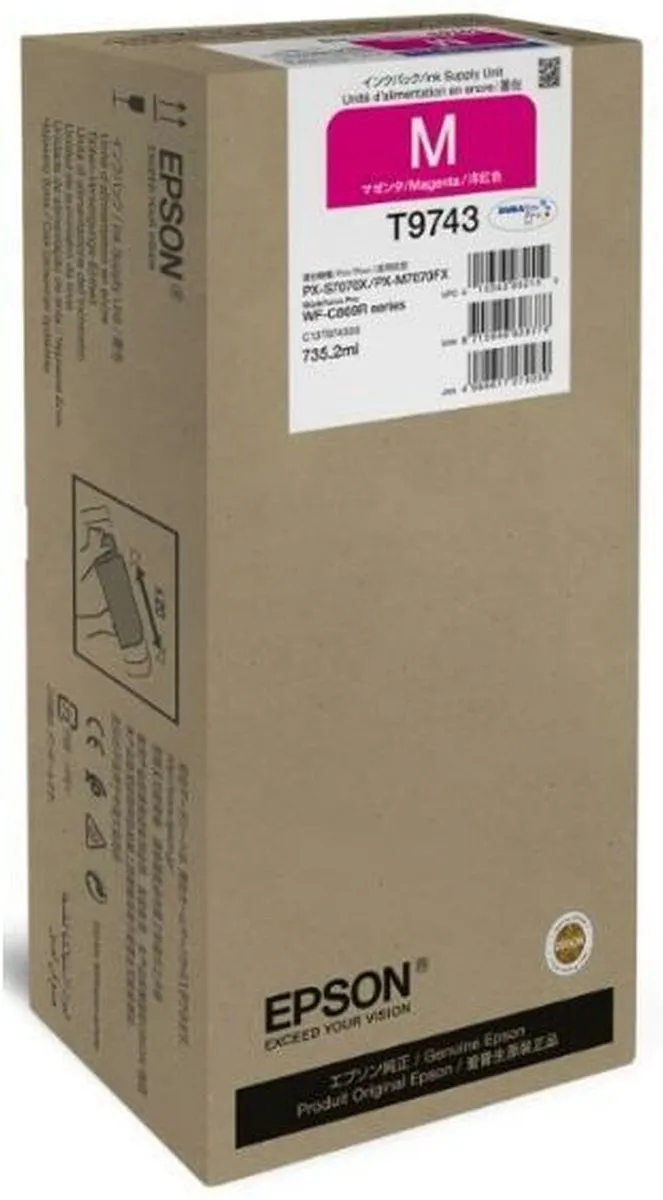 Epson WF-C869R XXL Magenta C13T974300 - 735.2ml