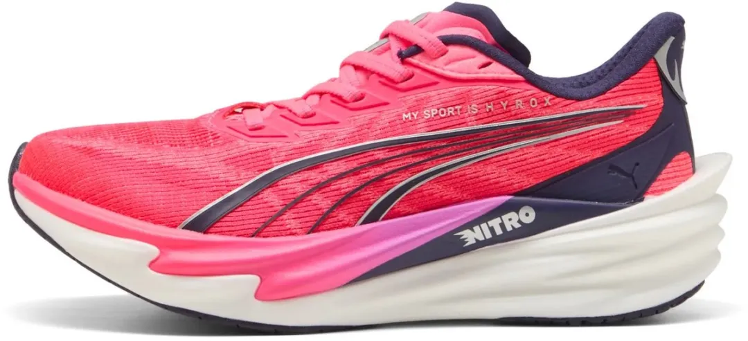 PUMA Deviate Nitro 4 HYROX Dames Schoenen - Roze