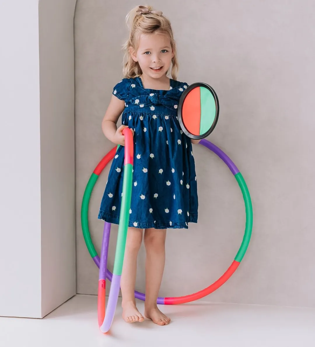 Jobber Toys Hoelahoep 60cm met Springelastiek
