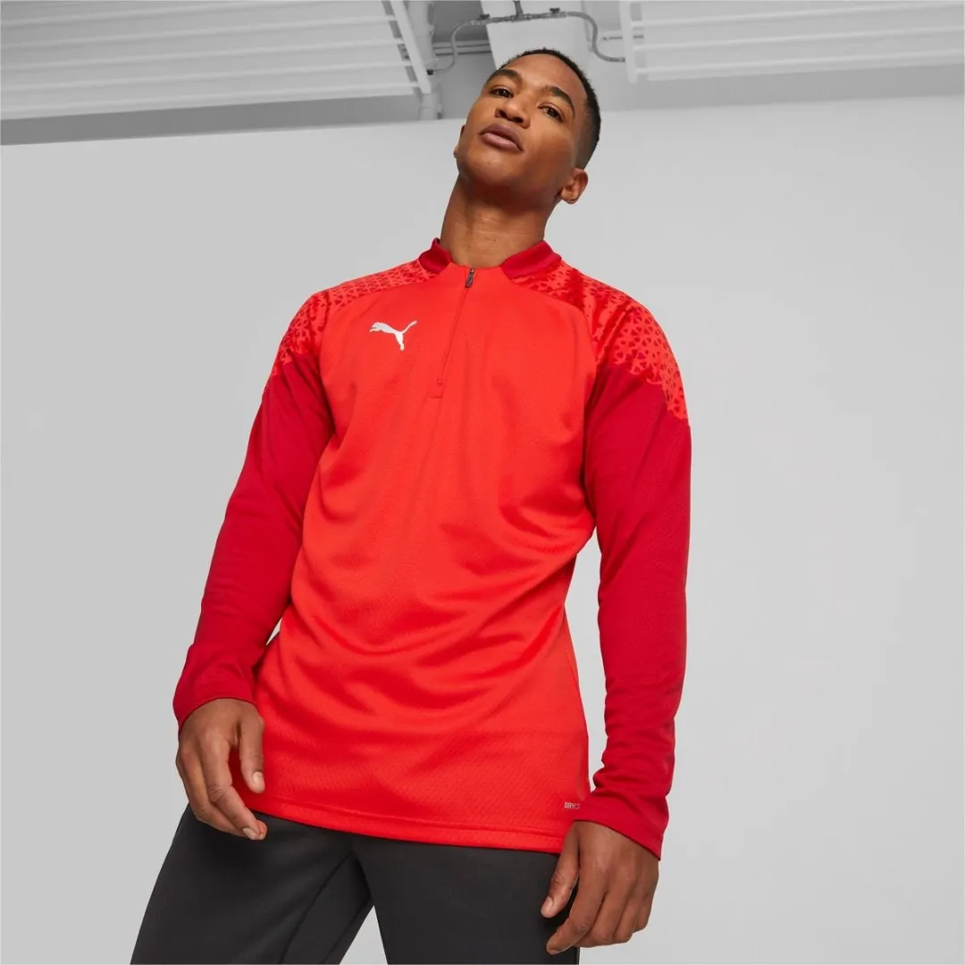 PUMA Team Cup Ziptop Heren - Rood - XXL