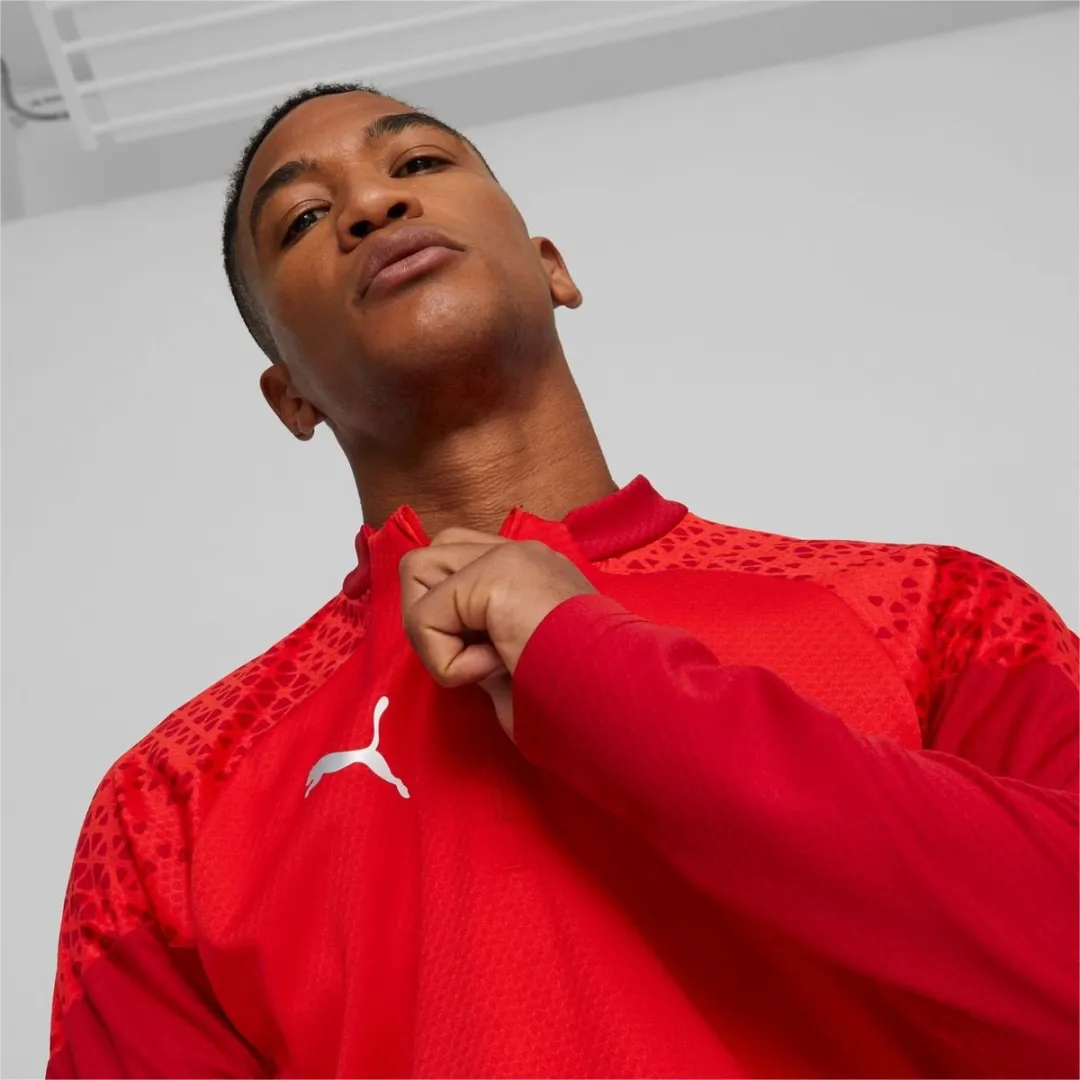 PUMA Team Cup Ziptop Heren - Rood - XXL