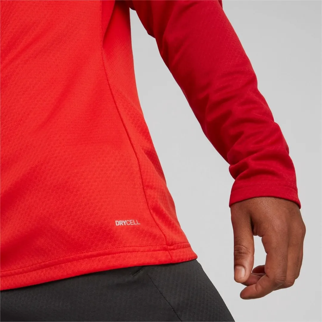PUMA Team Cup Ziptop Heren - Rood - XXL