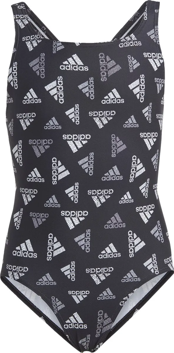 adidas Logo Badpak Kinderen 140 - Zwart