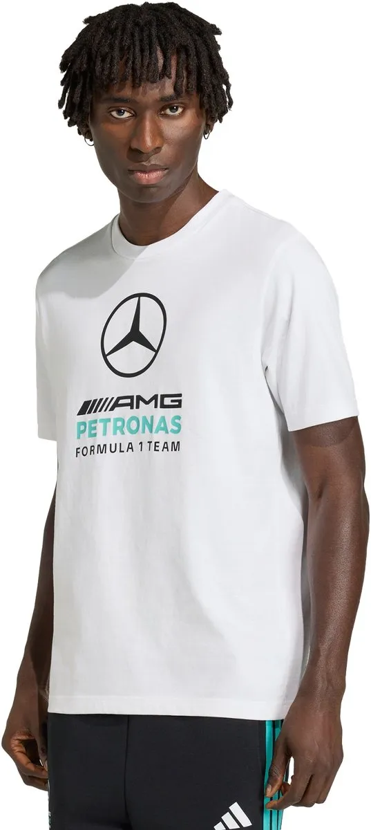adidas Performance MERCEDES AMG PETRONAS F1 DNA T-shirt Wit