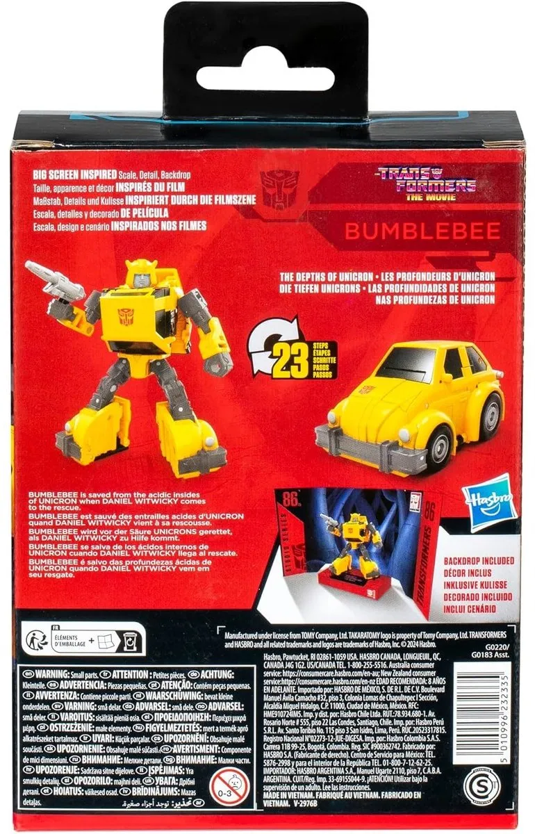 Hasbro Transformers Studio Series Bumblebee Action Figuur 11cm - Multi