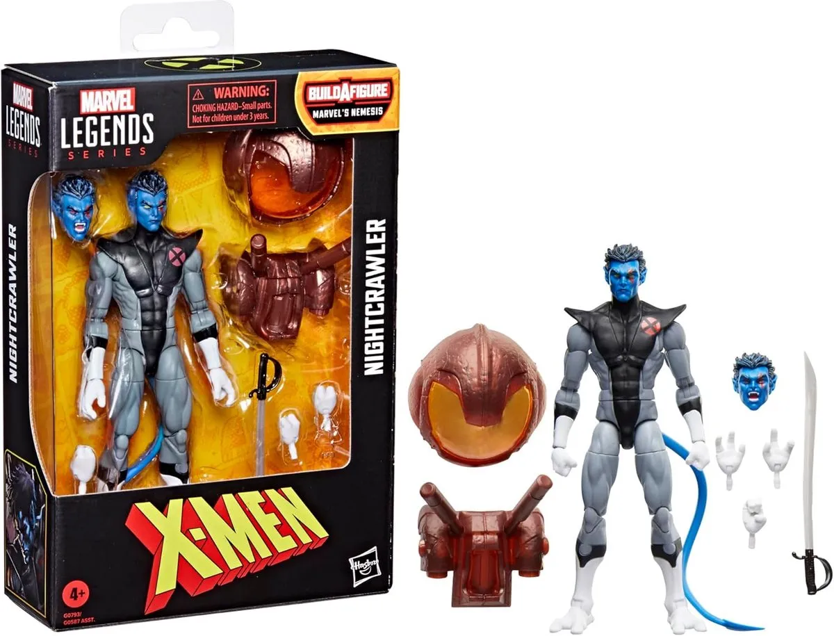 Hasbro X-Men Marvel Legends Nightcrawler Action Figuur 15cm