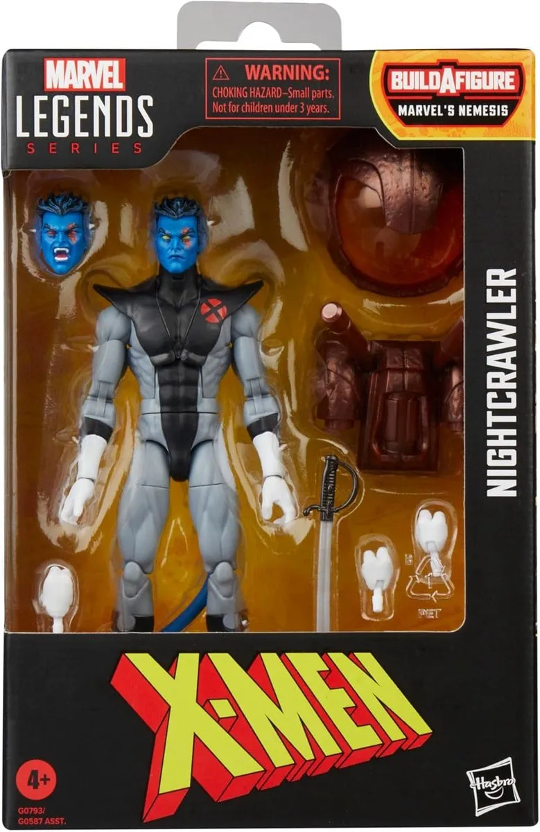 Hasbro X-Men Marvel Legends Nightcrawler Action Figuur 15cm - Multi