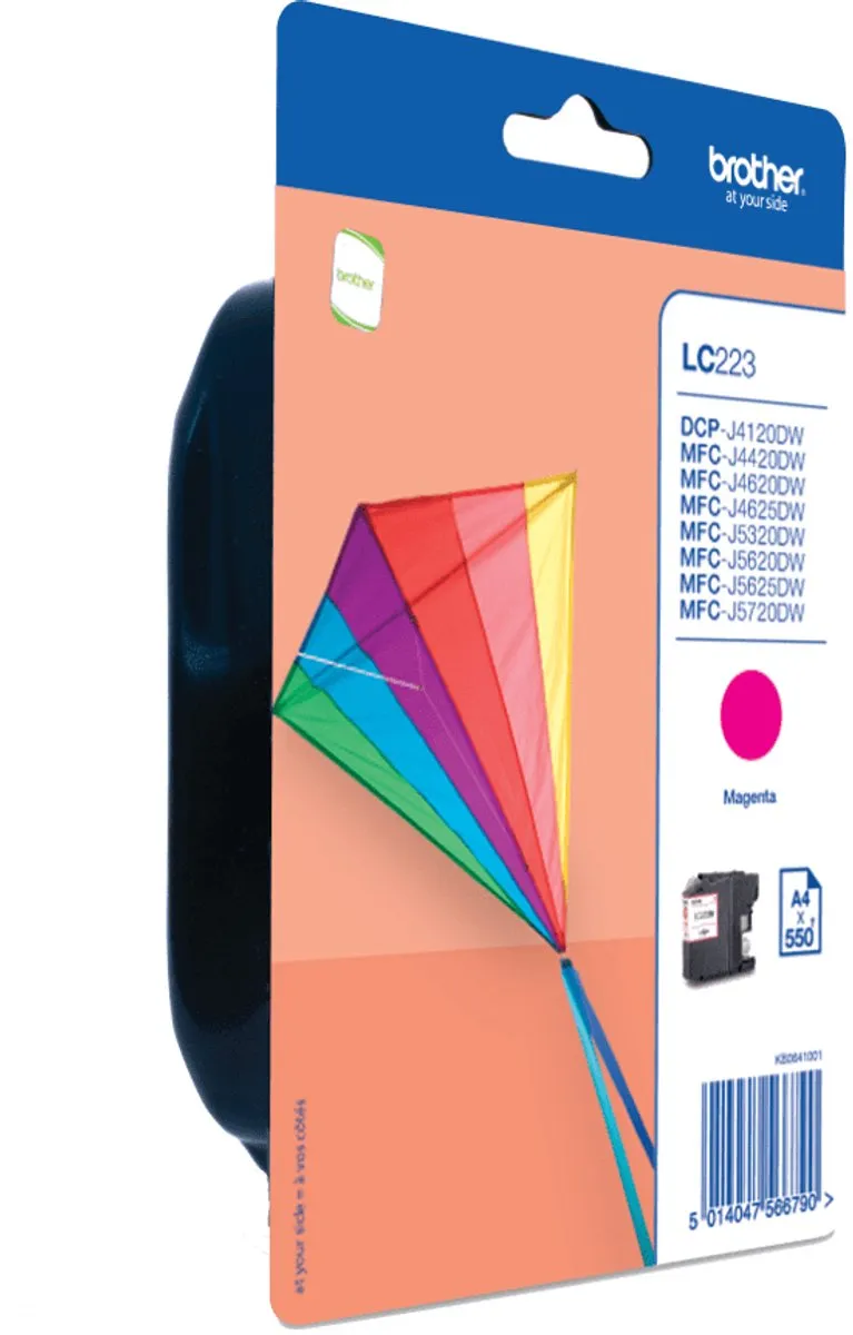 Brother LC-223MBP Inktcartridge Magenta