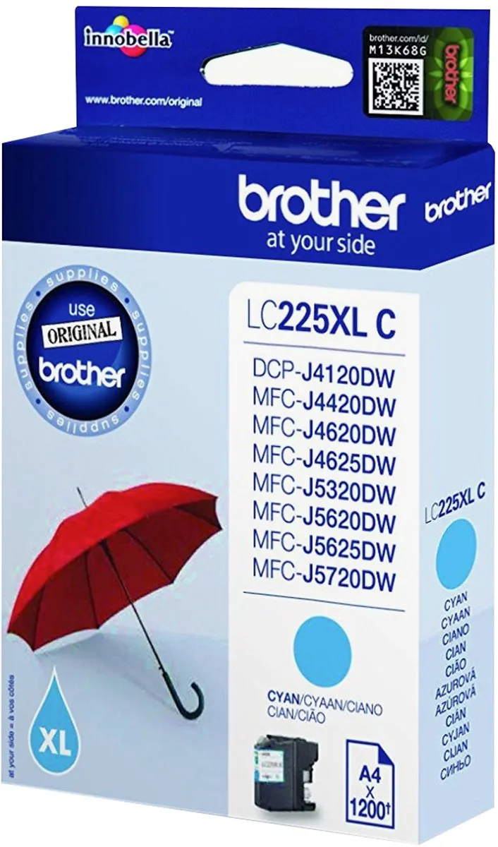 Brother LC225XLCBPP Compatibele Inktcartridge