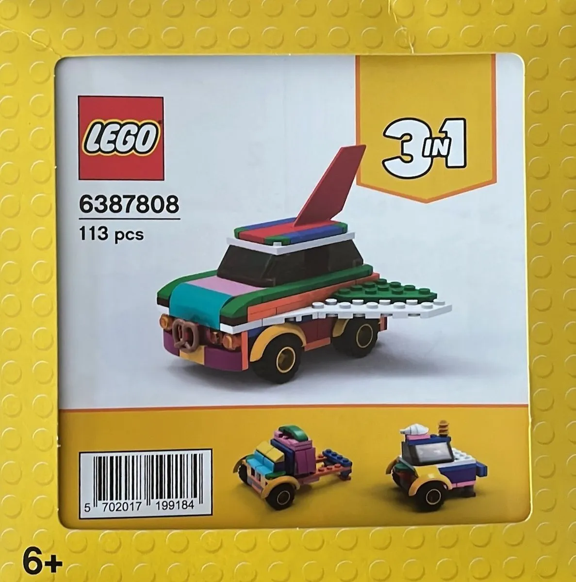 LEGO Vliegende auto 3-in-1 6387808