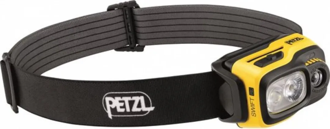 Petzl Swift RL Pro Zaklamp - 1100 Lm - Geel/Zwart