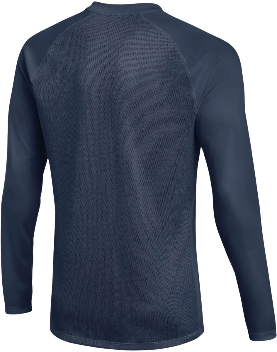 Nike Dri-FIT Park VIII LS Shirt Heren S - Donkerblauw