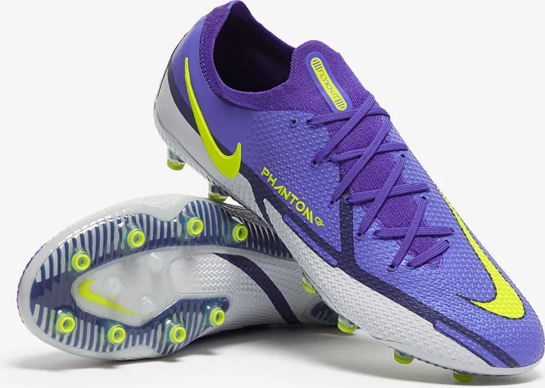 Nike Phantom GT2 Elite AG-PRO Voetbalschoenen - Maat 40 - Paars/Grijs