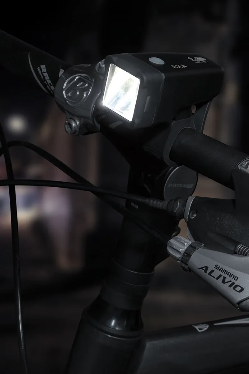 AXA Niteline T4R Fietsverlichting Set - USB Oplaadbaar - Zwart