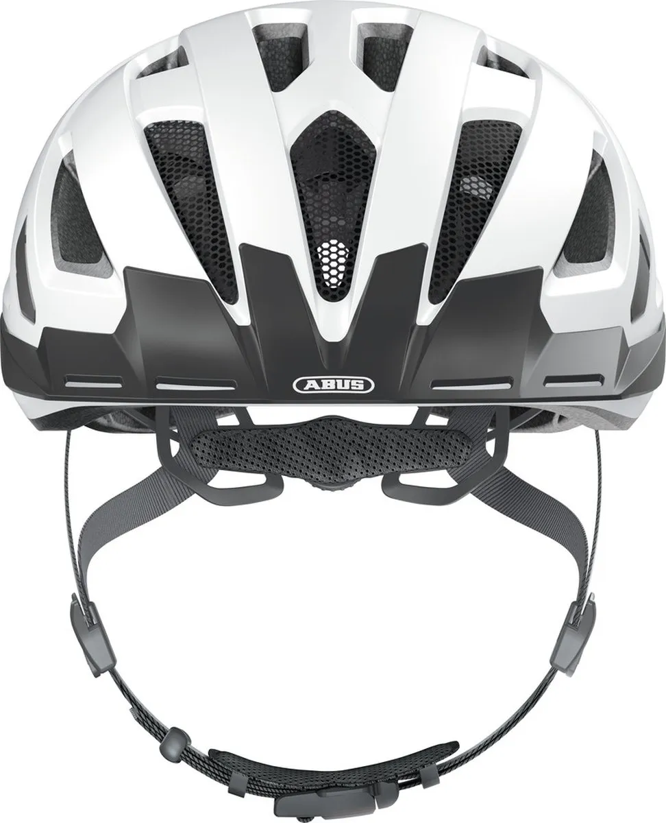 ABUS Urban-I 3.0 Fietshelm M - 52-58cm - Wit - afbeelding 6 van 6