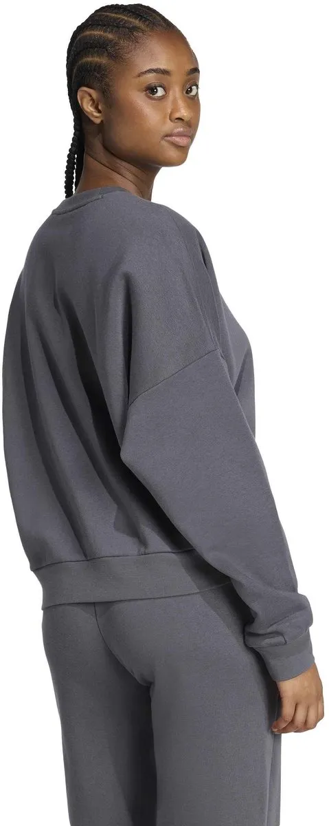 Adidas W SL FC Sweater KC5279 - Donkergrijs M