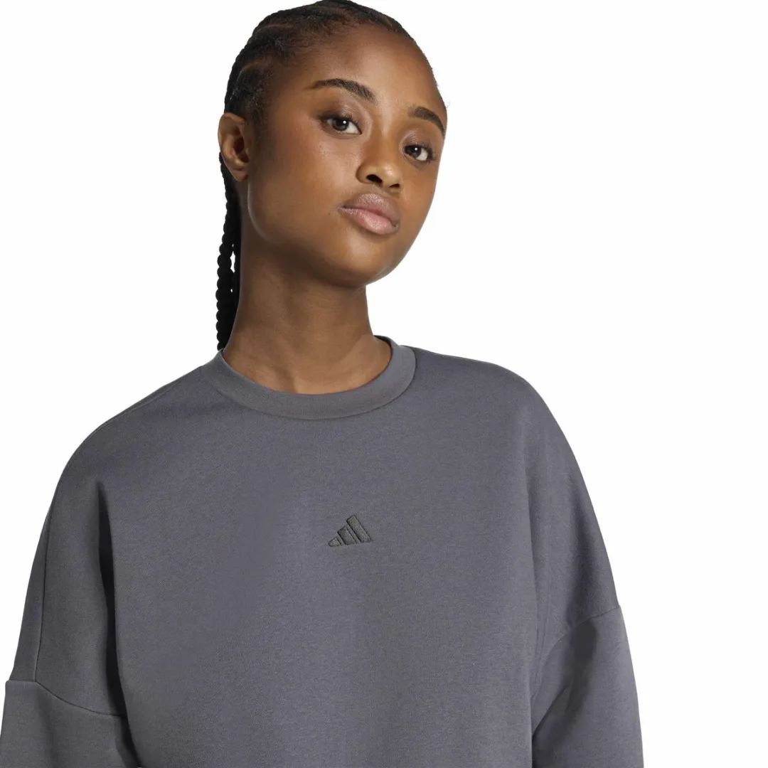 Adidas W SL FC Sweater KC5279 - Donkergrijs M