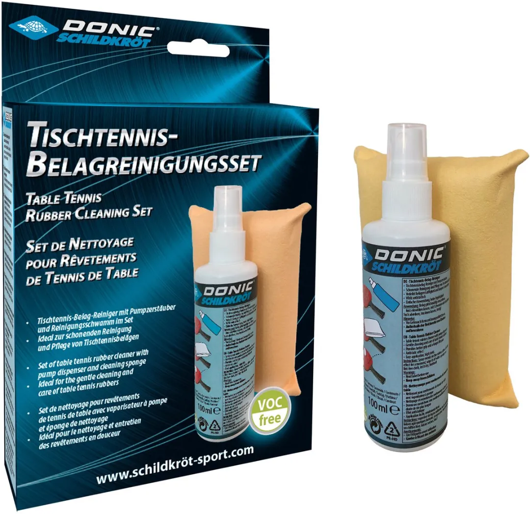 Schildkröt Tafeltennis Reinigingsset
