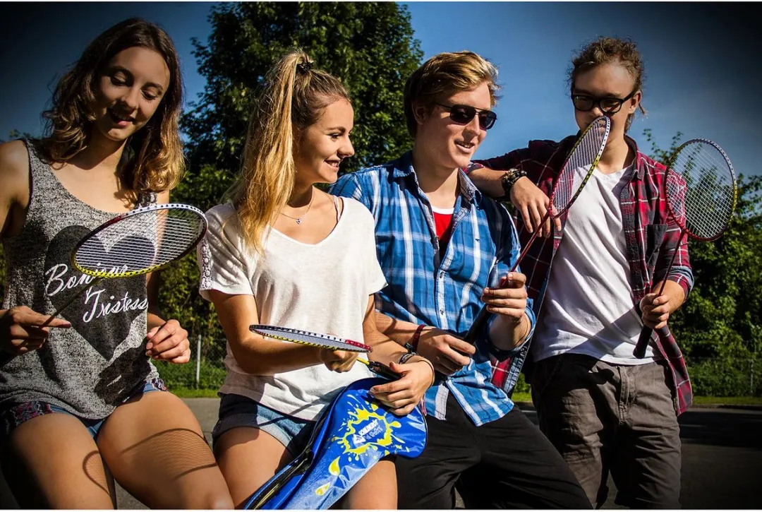 Schildkröt Badminton Set - 4 Spelers - Blauw