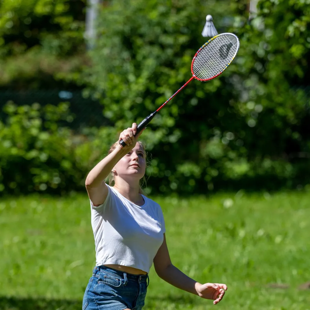 Schildkröt Badminton Set - 4 Spelers - Blauw
