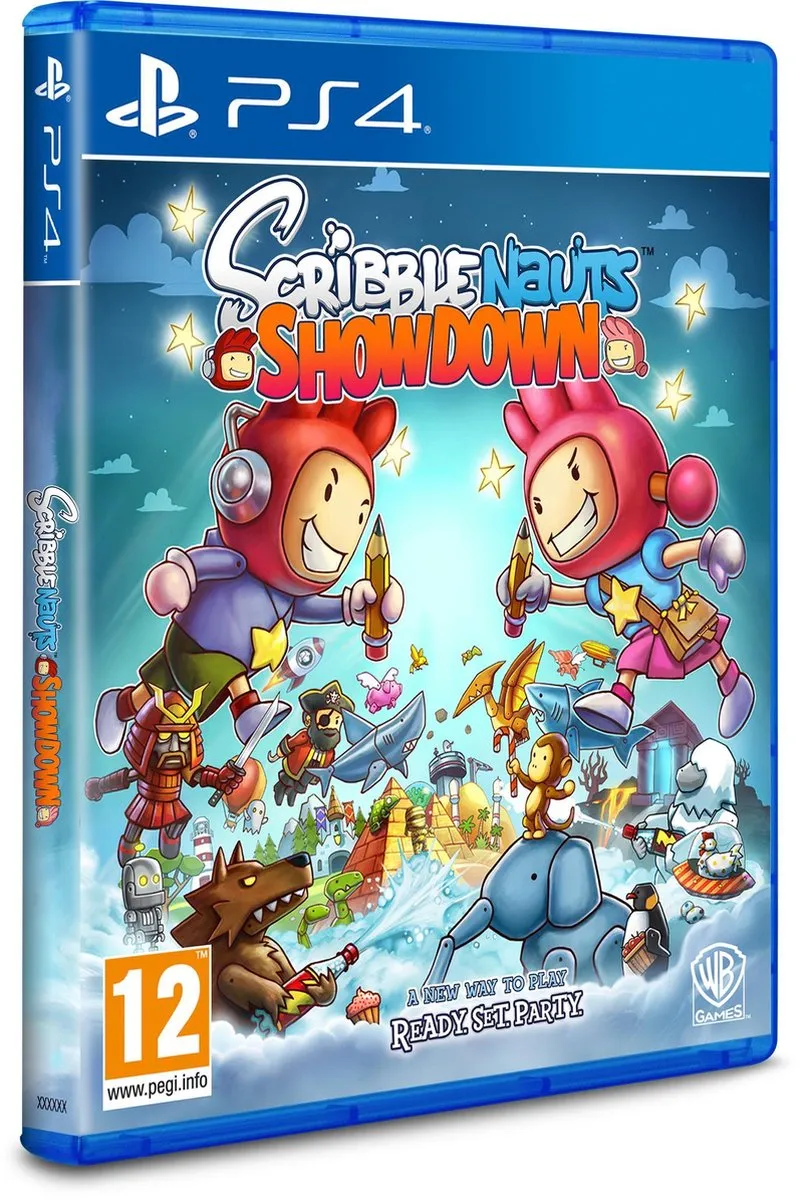 Warner Bros Scribblenauts Showdown PS4 - 4 Spelers