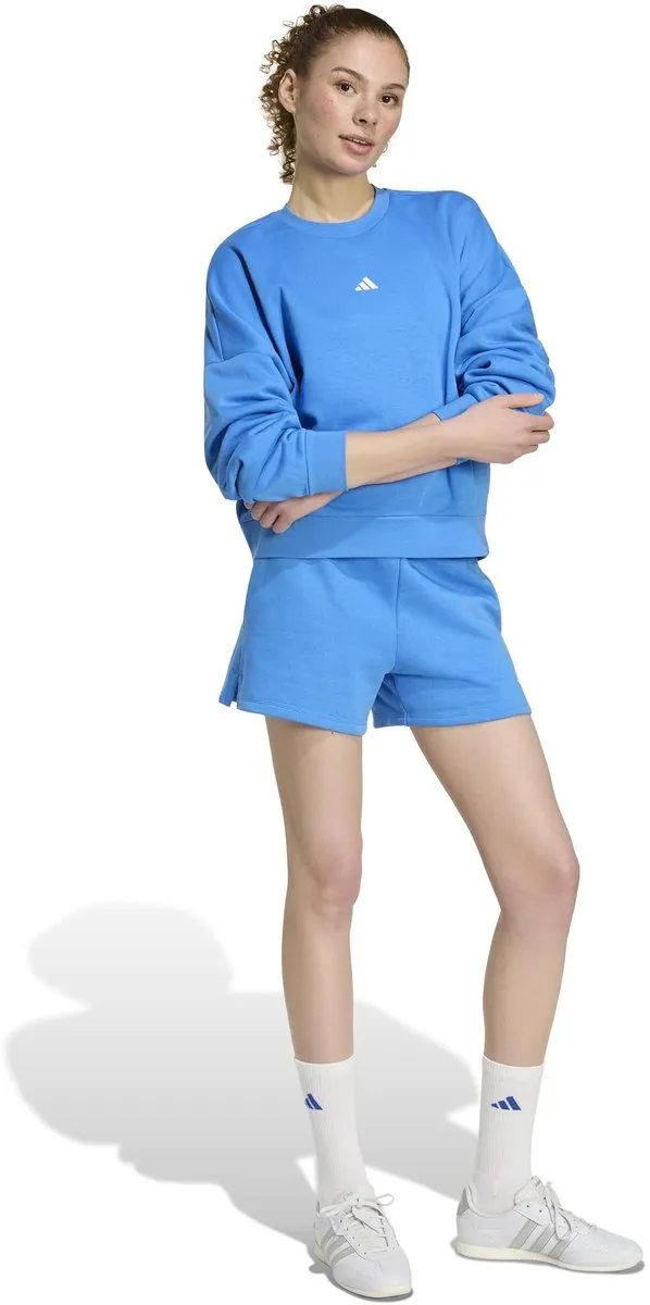 Adidas W SL FC Sweater Dames - XL - Zwart/Wit