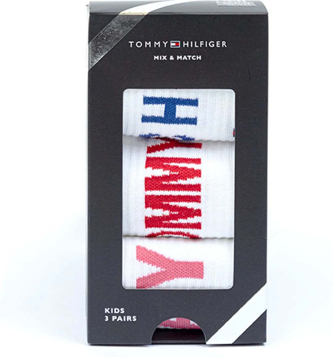 Tommy Hilfiger Kids Sokken Sport Wit 3 Stuks