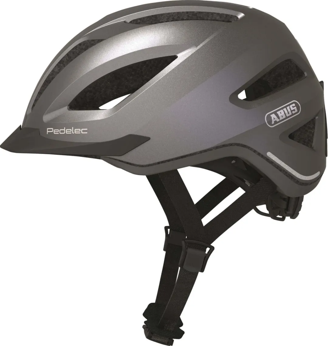 ABUS Pedelec 1.1 Fietshelm - Maat L - Titaan