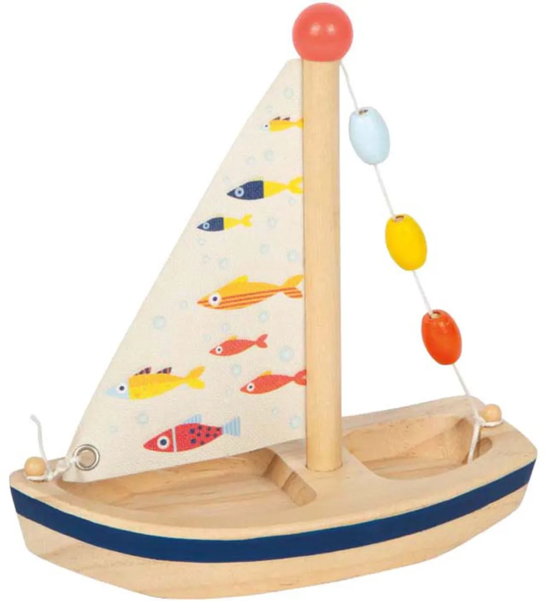 Small Foot Houten Zeilboot Grote Oceaan - 1 Persoon - Multicolor