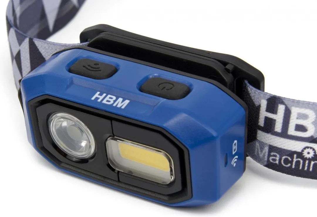 HBM Machines 10335 Hoofdlamp Blauw