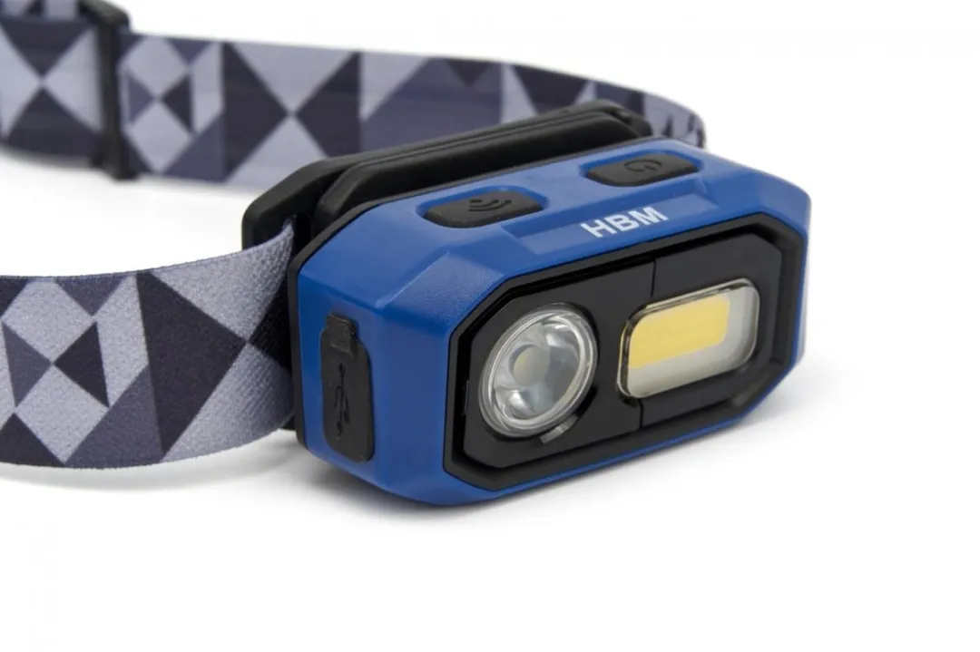HBM Machines 10335 Hoofdlamp Blauw