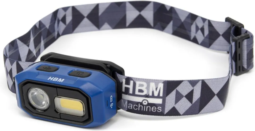 HBM Machines 10335 Hoofdlamp Blauw