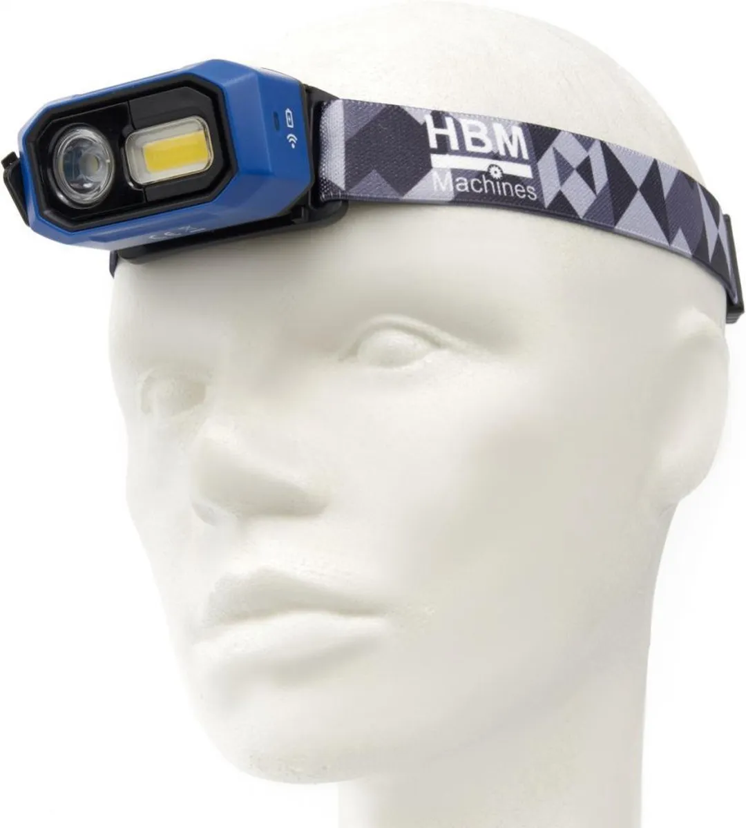 HBM Machines 10335 Hoofdlamp Blauw - afbeelding 6 van 6