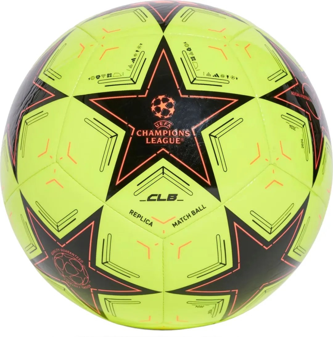 adidas UEFA Champions League Club Ball IX4065 - Voetbal Geel Maat 4