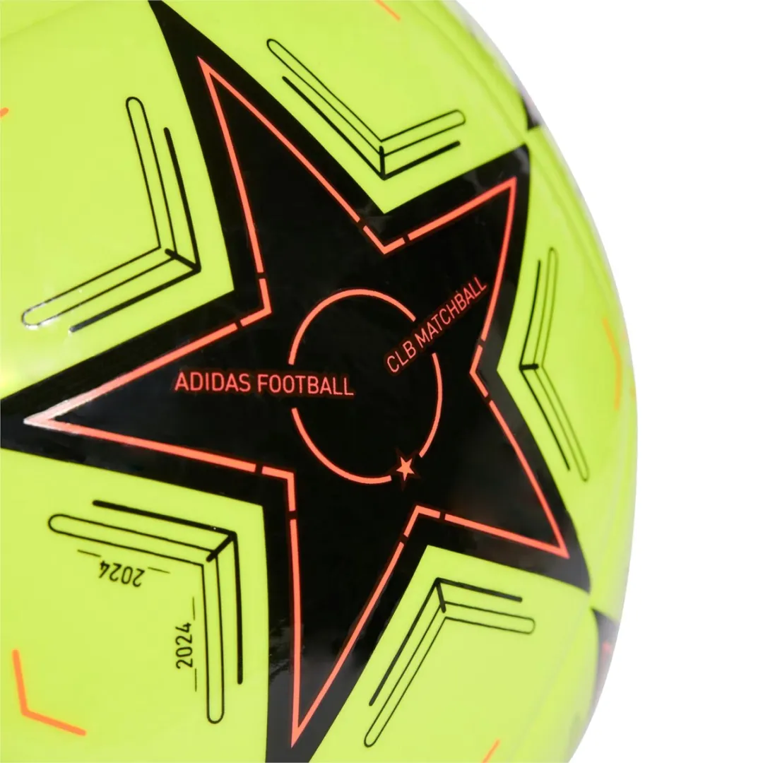 adidas UEFA Champions League Club Ball IX4065 - Voetbal Geel Maat 4