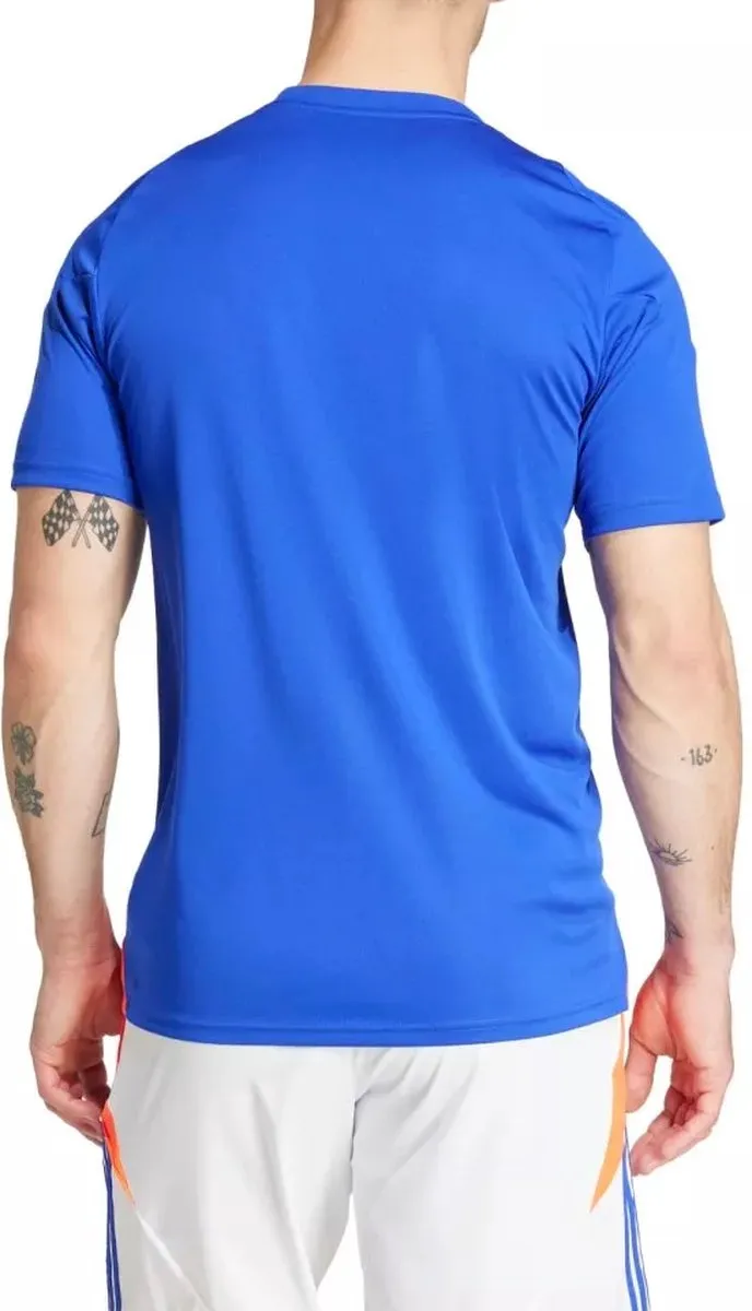 Adidas Tiro 24 Training Shirt S - Blauw/Wit/Geel