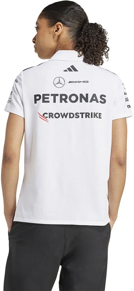 adidas Performance Mercedes-AMG Petronas F1 Team Polo Dames - Wit