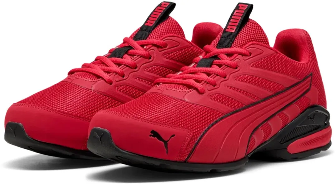 PUMA Electro Sneakers 312964 04 - 43 - Rood/Zwart - afbeelding 5 van 6