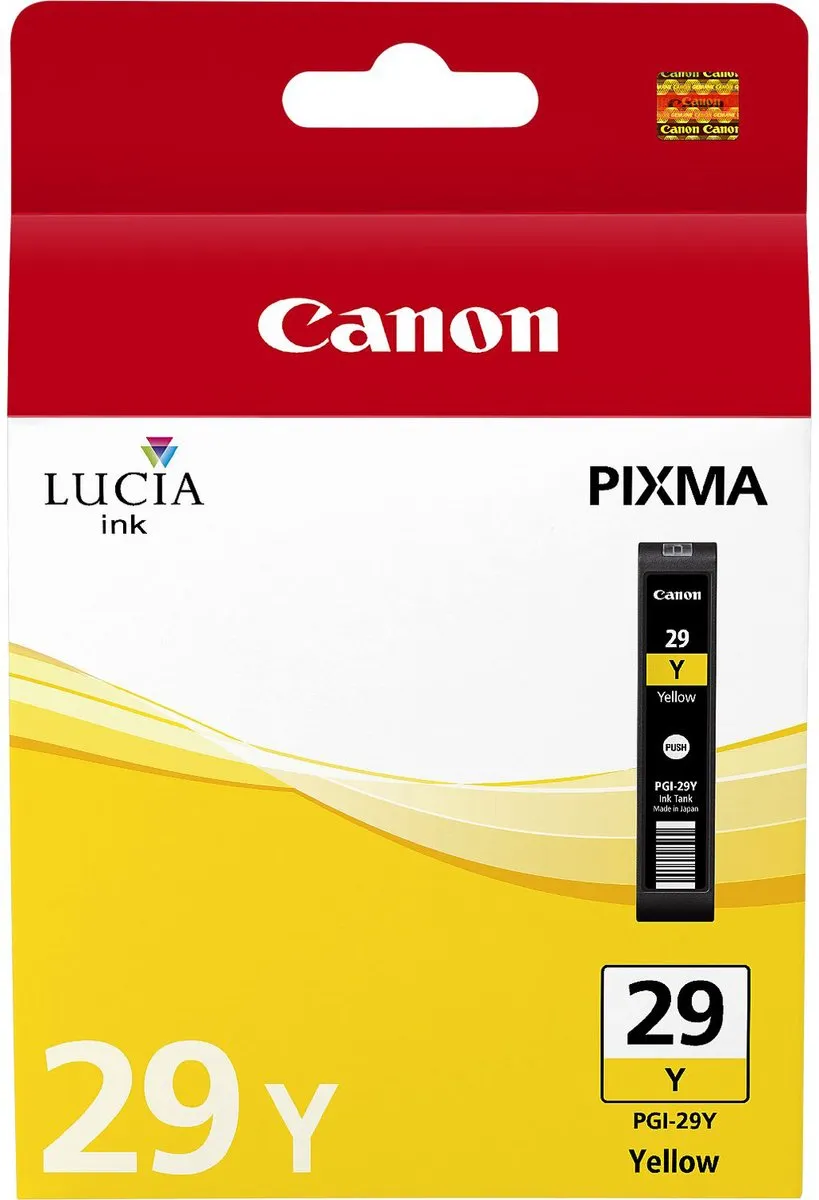 Canon PGI-29Y Inktcartridge Geel - 36ml