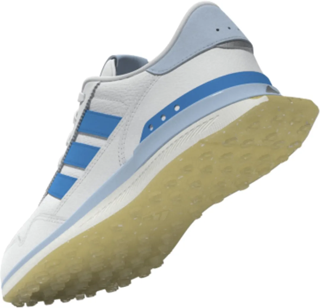 adidas Dames S2G 26 Leather Spikeless Golfschoenen Wit-Blauw