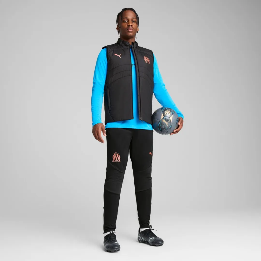 PUMA OM 2024/25 Donsjack - Zwart