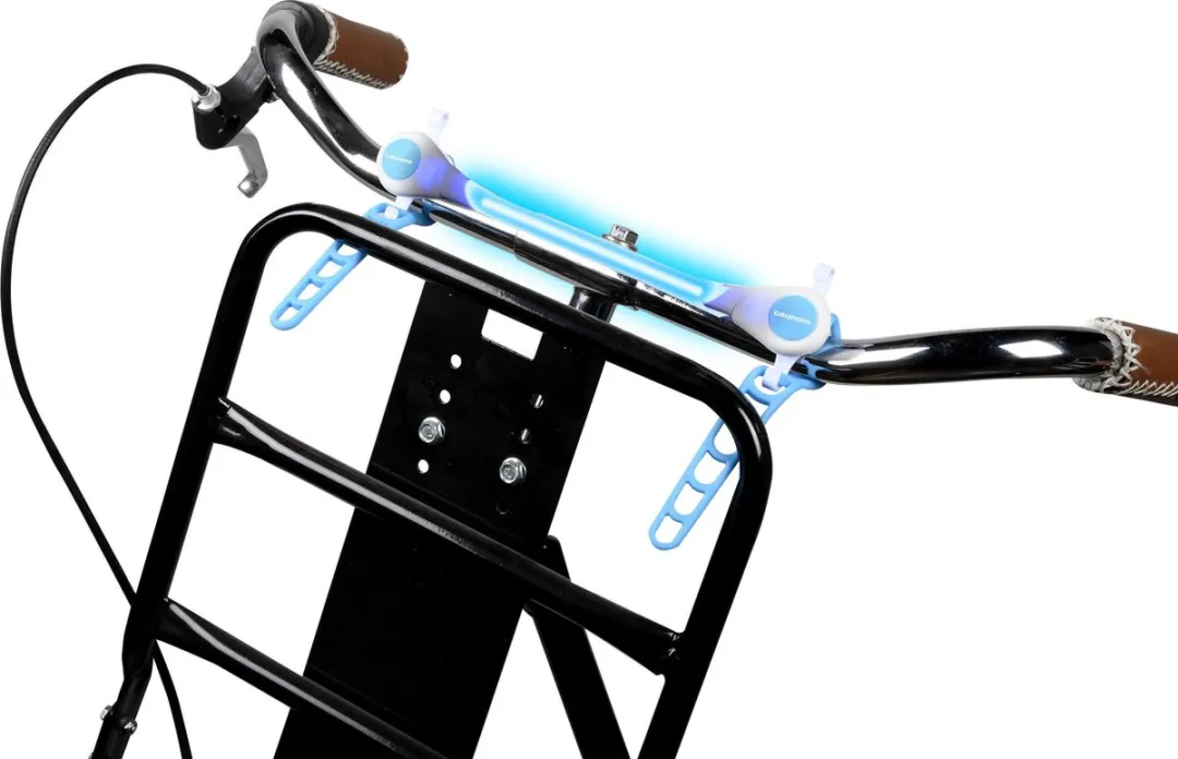 Grundig Fietslamp LED-band 17cm - Blauw/ Groen