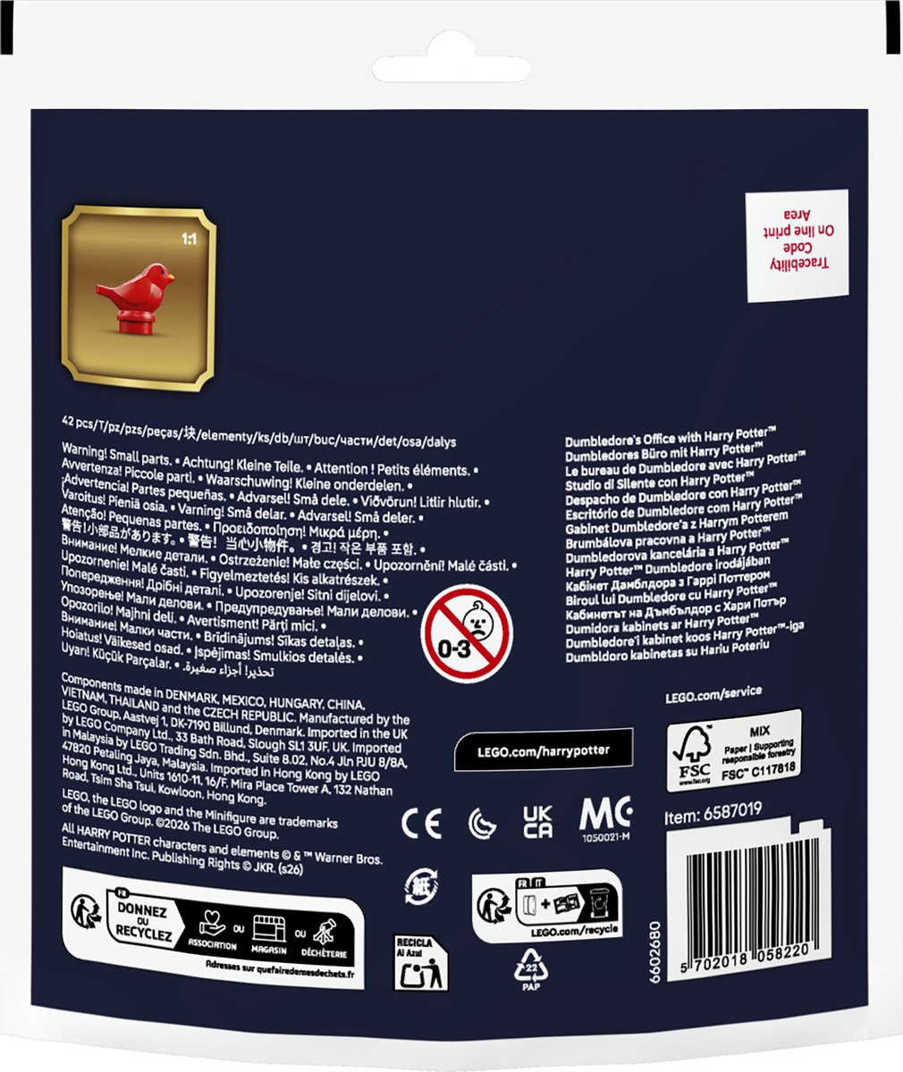 LEGO Harry Potter - Perkamentus' kantoor - 30724