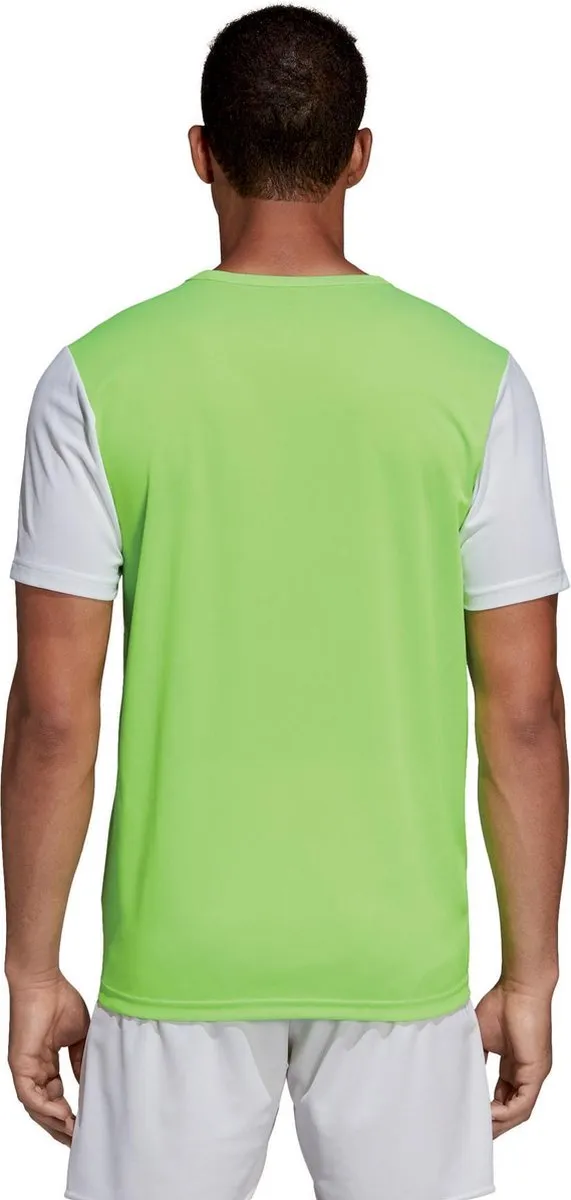 adidas Estro 19 Sportshirt S - Lime Groen
