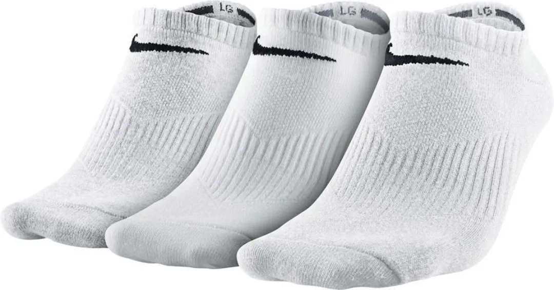 Nike Sokken Regular Wit - Maat S 35-38 - 3 Paar